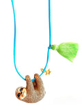 SILLY SLOTH NECKLACE